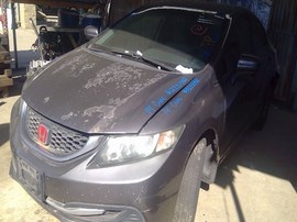 2014 HONDA CIVIC, GRAY, LX MODEL, 1.8L, AT.   A25184